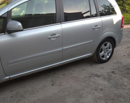 Серый Опель Зафира, объемом двигателя 2.2 л и пробегом 215 тыс. км за 6200 $, фото 11 на Automoto.ua