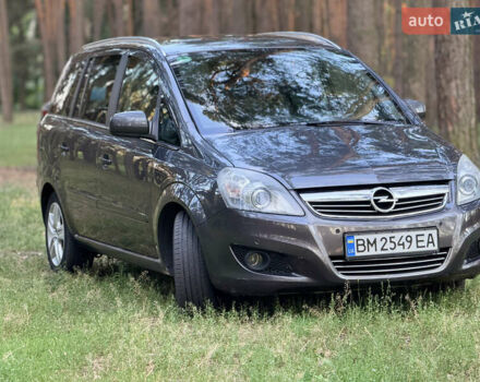Серый Опель Зафира, объемом двигателя 1.7 л и пробегом 320 тыс. км за 7400 $, фото 10 на Automoto.ua