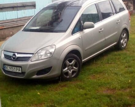 Сірий Опель Зафіра, об'ємом двигуна 1.9 л та пробігом 285 тис. км за 7500 $, фото 6 на Automoto.ua