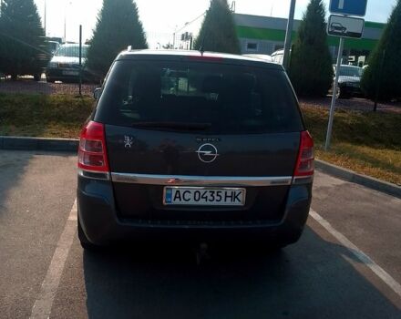 Серый Опель Зафира, объемом двигателя 1.7 л и пробегом 208 тыс. км за 6300 $, фото 4 на Automoto.ua
