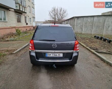 Серый Опель Зафира, объемом двигателя 1.8 л и пробегом 154 тыс. км за 7700 $, фото 7 на Automoto.ua