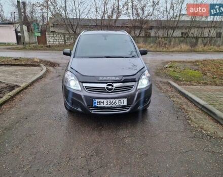 Серый Опель Зафира, объемом двигателя 1.8 л и пробегом 154 тыс. км за 7700 $, фото 14 на Automoto.ua