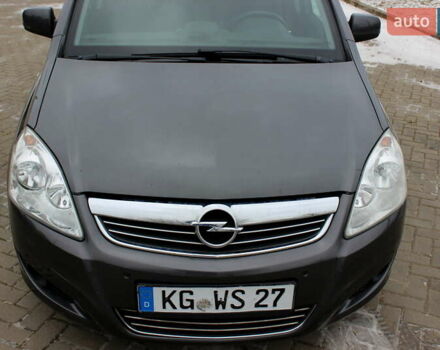 Серый Опель Зафира, объемом двигателя 1.8 л и пробегом 220 тыс. км за 7499 $, фото 25 на Automoto.ua