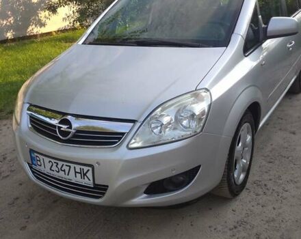 Серый Опель Зафира, объемом двигателя 2.2 л и пробегом 206 тыс. км за 6300 $, фото 15 на Automoto.ua
