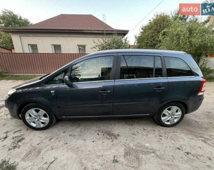 Серый Опель Зафира, объемом двигателя 1.8 л и пробегом 137 тыс. км за 7450 $, фото 18 на Automoto.ua