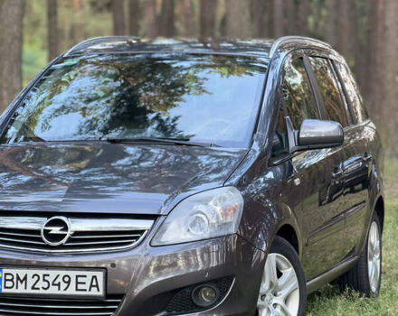 Серый Опель Зафира, объемом двигателя 1.7 л и пробегом 320 тыс. км за 7400 $, фото 12 на Automoto.ua