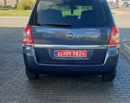 Серый Опель Зафира, объемом двигателя 1.6 л и пробегом 189 тыс. км за 6700 $, фото 5 на Automoto.ua