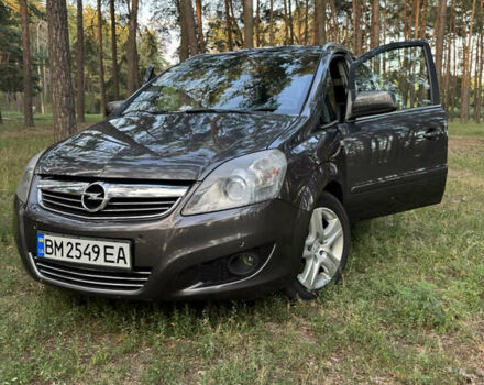Серый Опель Зафира, объемом двигателя 1.7 л и пробегом 320 тыс. км за 7400 $, фото 26 на Automoto.ua