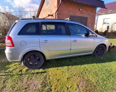 Серый Опель Зафира, объемом двигателя 1.91 л и пробегом 195 тыс. км за 6500 $, фото 1 на Automoto.ua