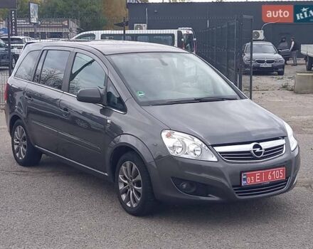Сірий Опель Зафіра, об'ємом двигуна 1.6 л та пробігом 223 тис. км за 6900 $, фото 7 на Automoto.ua