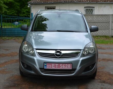 Сірий Опель Зафіра, об'ємом двигуна 1.6 л та пробігом 219 тис. км за 6200 $, фото 11 на Automoto.ua