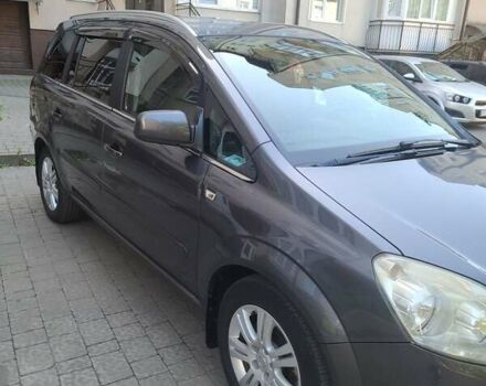 Сірий Опель Зафіра, об'ємом двигуна 1.91 л та пробігом 208 тис. км за 9500 $, фото 5 на Automoto.ua