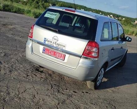 Серый Опель Зафира, объемом двигателя 1.8 л и пробегом 212 тыс. км за 6500 $, фото 4 на Automoto.ua