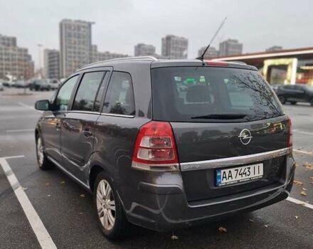 Сірий Опель Зафіра, об'ємом двигуна 1.91 л та пробігом 312 тис. км за 7200 $, фото 7 на Automoto.ua