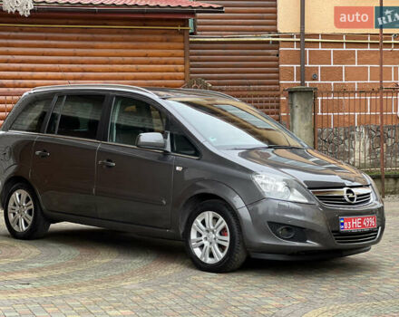 Серый Опель Зафира, объемом двигателя 1.7 л и пробегом 191 тыс. км за 7900 $, фото 8 на Automoto.ua