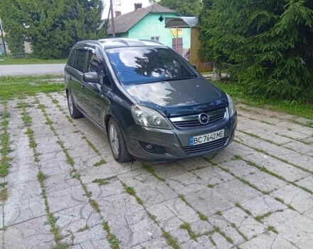 Серый Опель Зафира, объемом двигателя 1.7 л и пробегом 220 тыс. км за 5800 $, фото 1 на Automoto.ua