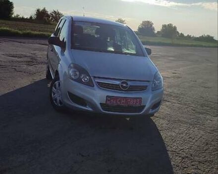 Серый Опель Зафира, объемом двигателя 1.8 л и пробегом 212 тыс. км за 6500 $, фото 22 на Automoto.ua