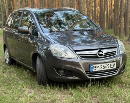 Серый Опель Зафира, объемом двигателя 1.7 л и пробегом 320 тыс. км за 7400 $, фото 14 на Automoto.ua