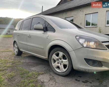Сірий Опель Зафіра, об'ємом двигуна 1.7 л та пробігом 215 тис. км за 6700 $, фото 5 на Automoto.ua