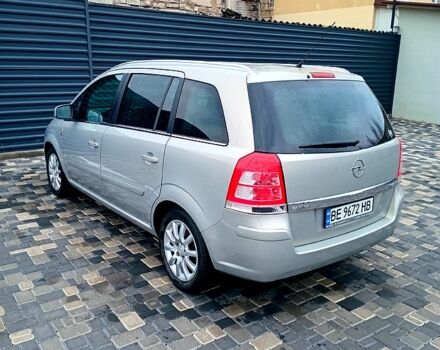 Сірий Опель Зафіра, об'ємом двигуна 1.6 л та пробігом 201 тис. км за 7100 $, фото 4 на Automoto.ua