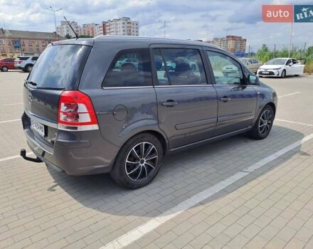 Серый Опель Зафира, объемом двигателя 1.8 л и пробегом 227 тыс. км за 7600 $, фото 7 на Automoto.ua