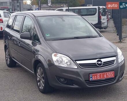 Сірий Опель Зафіра, об'ємом двигуна 1.6 л та пробігом 223 тис. км за 6900 $, фото 8 на Automoto.ua