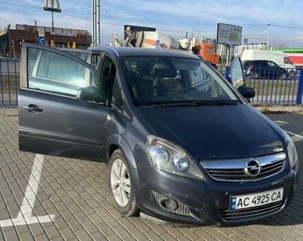 Серый Опель Зафира, объемом двигателя 1.7 л и пробегом 303 тыс. км за 6700 $, фото 13 на Automoto.ua