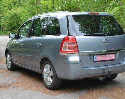 Сірий Опель Зафіра, об'ємом двигуна 1.6 л та пробігом 219 тис. км за 6200 $, фото 4 на Automoto.ua