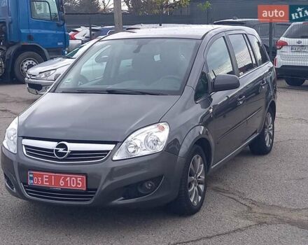 Сірий Опель Зафіра, об'ємом двигуна 1.6 л та пробігом 223 тис. км за 6900 $, фото 5 на Automoto.ua