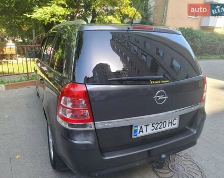 Сірий Опель Зафіра, об'ємом двигуна 1.91 л та пробігом 208 тис. км за 9500 $, фото 14 на Automoto.ua