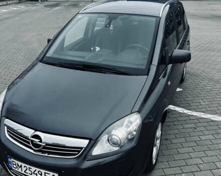 Серый Опель Зафира, объемом двигателя 1.7 л и пробегом 325 тыс. км за 7500 $, фото 8 на Automoto.ua