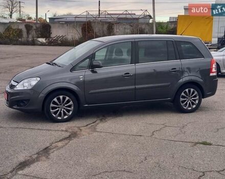 Сірий Опель Зафіра, об'ємом двигуна 1.6 л та пробігом 223 тис. км за 6900 $, фото 14 на Automoto.ua