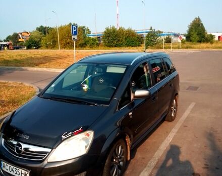 Серый Опель Зафира, объемом двигателя 1.7 л и пробегом 208 тыс. км за 6300 $, фото 1 на Automoto.ua