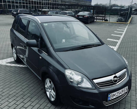 Серый Опель Зафира, объемом двигателя 1.7 л и пробегом 325 тыс. км за 7500 $, фото 9 на Automoto.ua