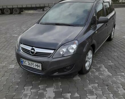 Серый Опель Зафира, объемом двигателя 1.7 л и пробегом 290 тыс. км за 6900 $, фото 2 на Automoto.ua