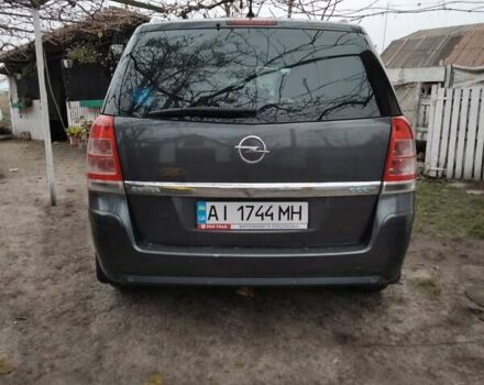 Серый Опель Зафира, объемом двигателя 1.7 л и пробегом 280 тыс. км за 7000 $, фото 1 на Automoto.ua