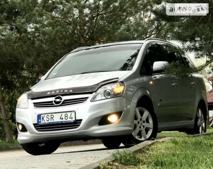 Серый Опель Зафира, объемом двигателя 1.69 л и пробегом 180 тыс. км за 6500 $, фото 4 на Automoto.ua