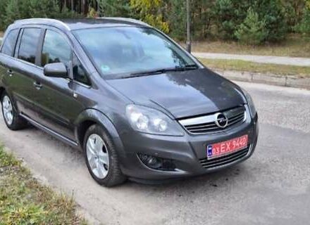 Серый Опель Зафира, объемом двигателя 1.8 л и пробегом 185 тыс. км за 6500 $, фото 3 на Automoto.ua