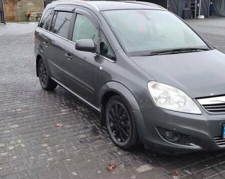 Серый Опель Зафира, объемом двигателя 1.69 л и пробегом 280 тыс. км за 6700 $, фото 16 на Automoto.ua