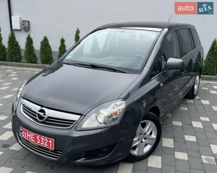 Серый Опель Зафира, объемом двигателя 1.7 л и пробегом 203 тыс. км за 7999 $, фото 10 на Automoto.ua