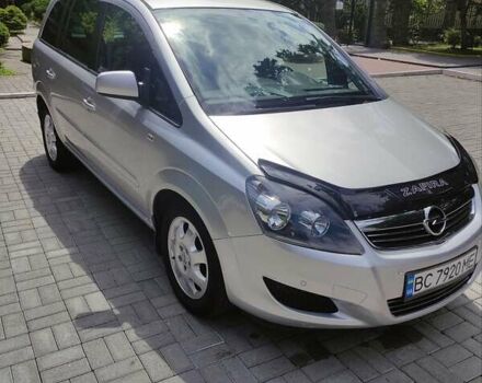 Серый Опель Зафира, объемом двигателя 1.6 л и пробегом 187 тыс. км за 7700 $, фото 12 на Automoto.ua
