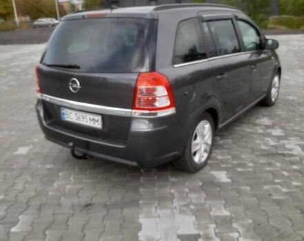 Серый Опель Зафира, объемом двигателя 1.7 л и пробегом 290 тыс. км за 6900 $, фото 14 на Automoto.ua