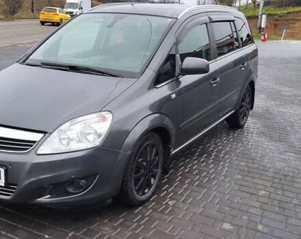 Серый Опель Зафира, объемом двигателя 1.69 л и пробегом 280 тыс. км за 6700 $, фото 17 на Automoto.ua