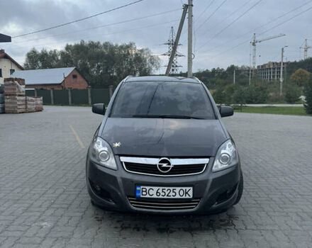 Серый Опель Зафира, объемом двигателя 1.7 л и пробегом 185 тыс. км за 8500 $, фото 14 на Automoto.ua