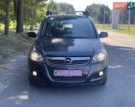 Сірий Опель Зафіра, об'ємом двигуна 1.8 л та пробігом 202 тис. км за 7400 $, фото 20 на Automoto.ua
