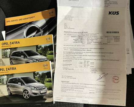 Серый Опель Зафира, объемом двигателя 1.6 л и пробегом 142 тыс. км за 7150 $, фото 42 на Automoto.ua