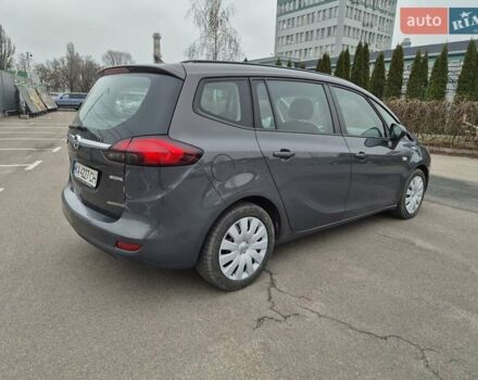 Серый Опель Зафира, объемом двигателя 1.96 л и пробегом 224 тыс. км за 10500 $, фото 13 на Automoto.ua