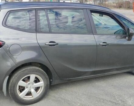 Серый Опель Зафира, объемом двигателя 1.4 л и пробегом 129 тыс. км за 8500 $, фото 6 на Automoto.ua