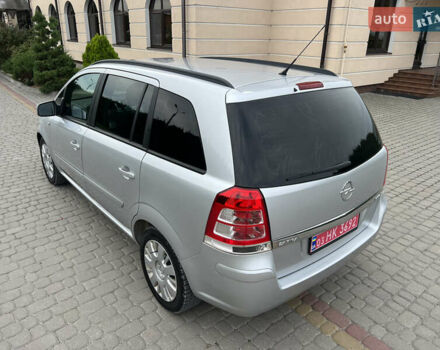 Серый Опель Зафира, объемом двигателя 1.7 л и пробегом 184 тыс. км за 7990 $, фото 14 на Automoto.ua