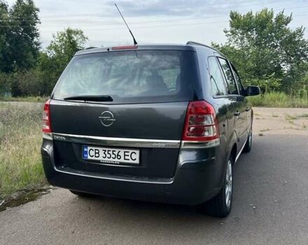 Сірий Опель Зафіра, об'ємом двигуна 1.6 л та пробігом 176 тис. км за 6700 $, фото 4 на Automoto.ua